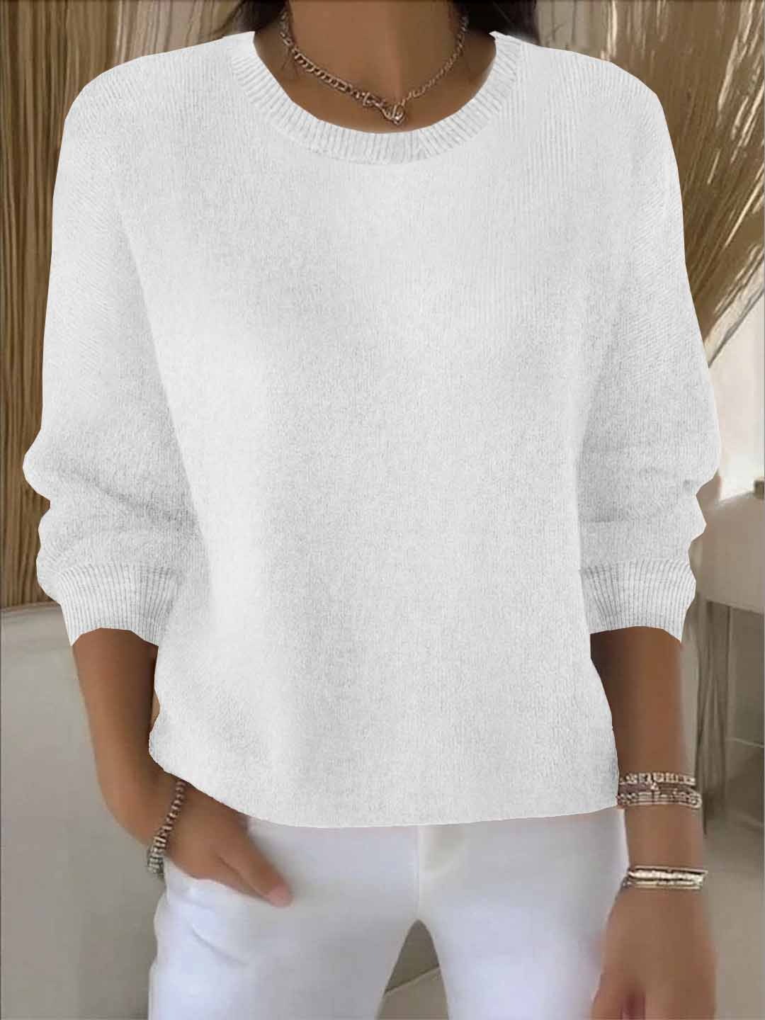 Luxe Marelle - Casual Knit T-Shirt