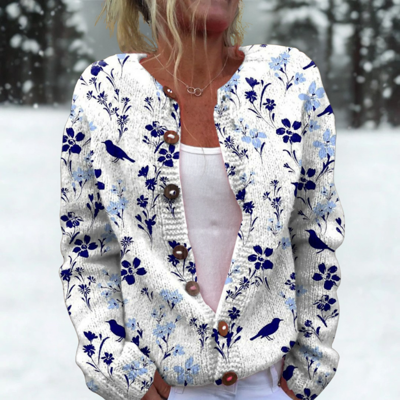 Maylee | Vintage cvjetni kardigan