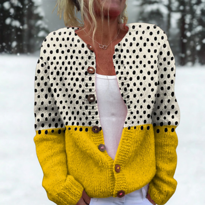 Adele | Mekani pleteni svakodnevni kardigan