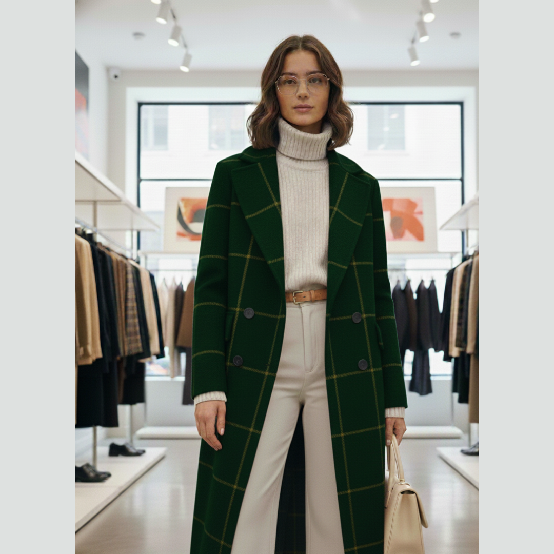 Luxe Marelle - Zimski Kaput od Mekane Vunene Mješavine