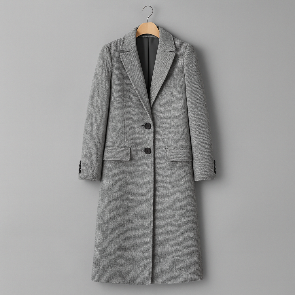 Jade | Dugi Elegantni Kaput od Vune