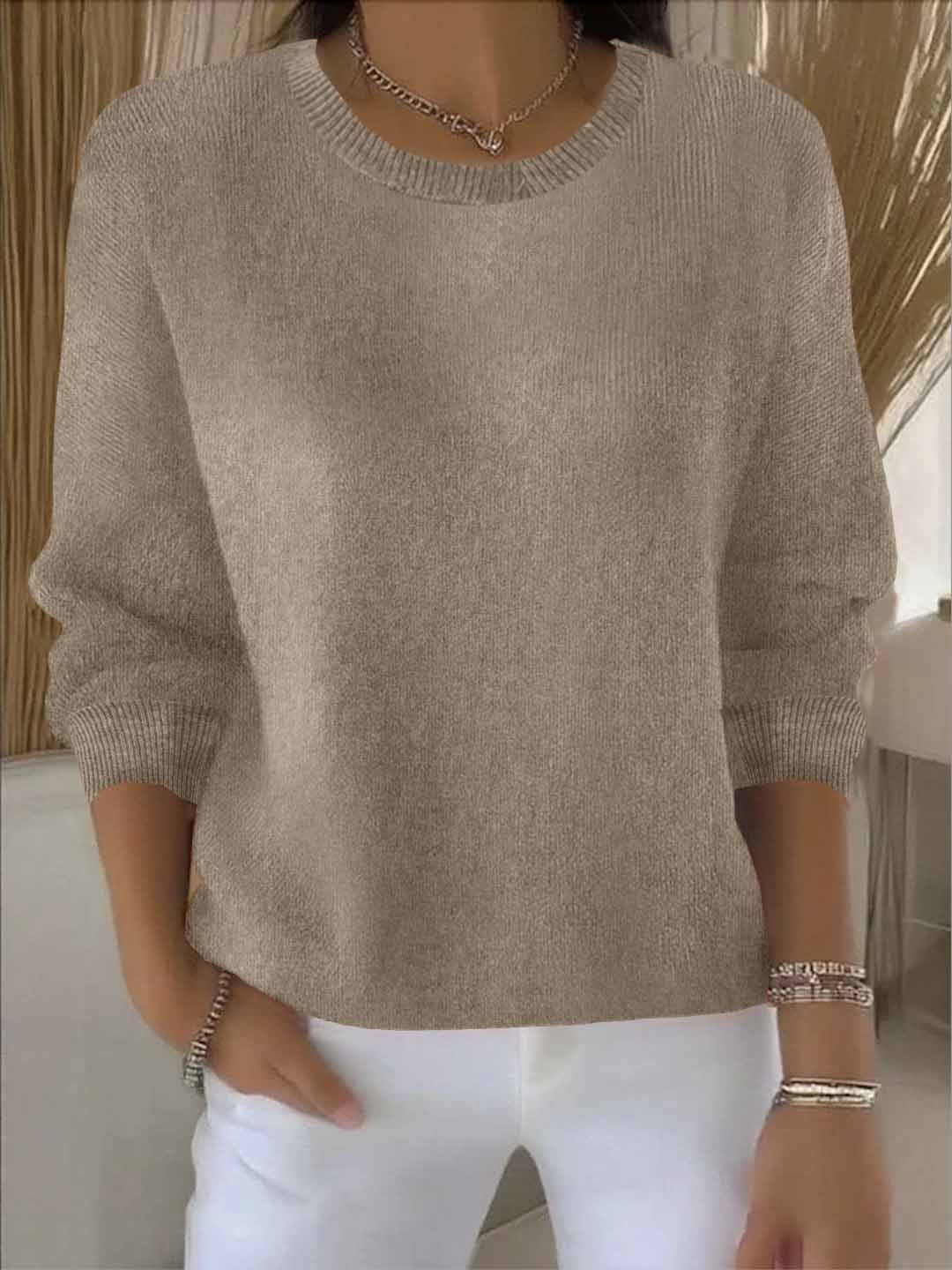 Luxe Marelle - Casual Knit T-Shirt