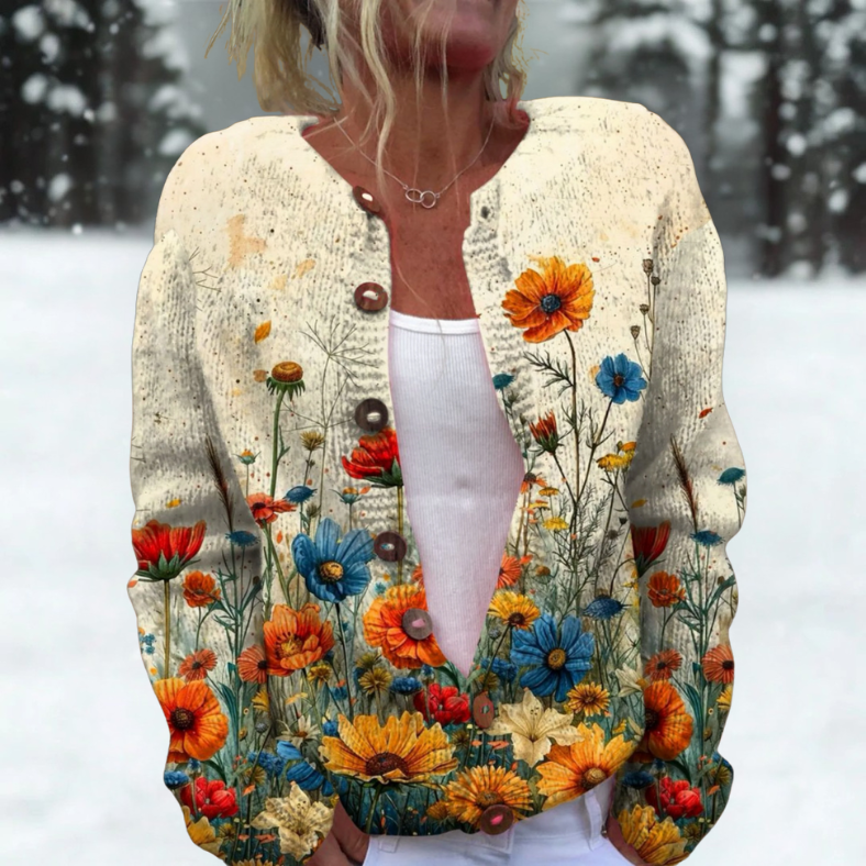 Natalie | Mekani pleteni svakodnevni kardigan