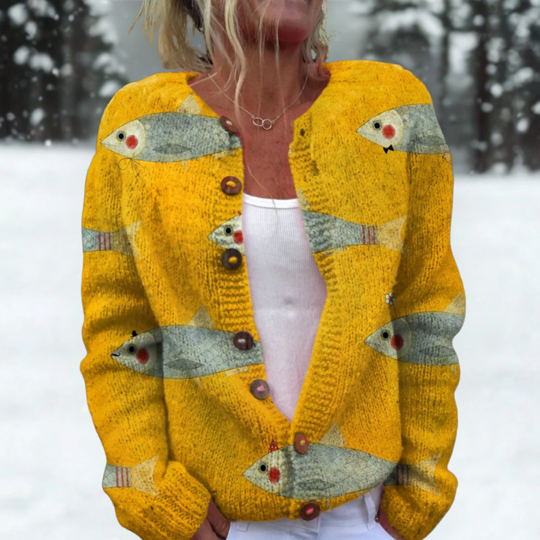 Jasmin | Mekani pleteni svakodnevni kardigan