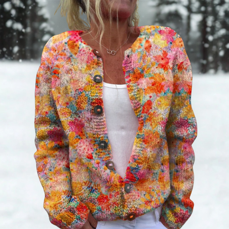 Madelyn | Udobni pleteni svakodnevni kardigan